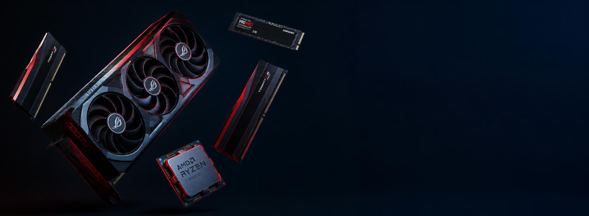 Placa de vídeo, SSD, memória e processador em oferta na OBM